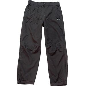 Under Armour C1N Cam Newton Lightweight Athletic Solid Gray Pants Pockets Large